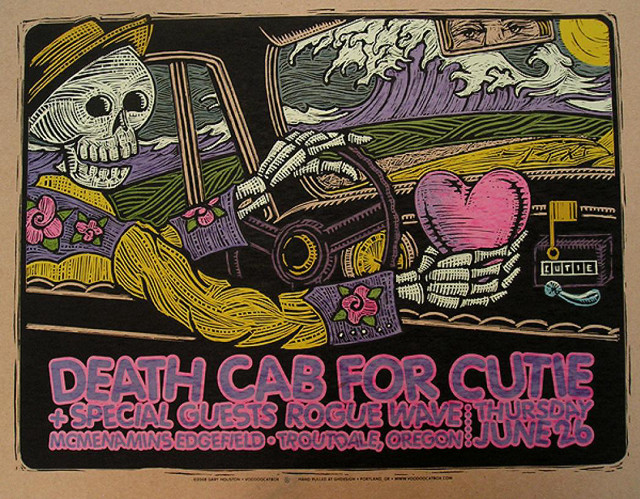 Skeleton holding car heart poster free wallpaper for desktop - medium preview image