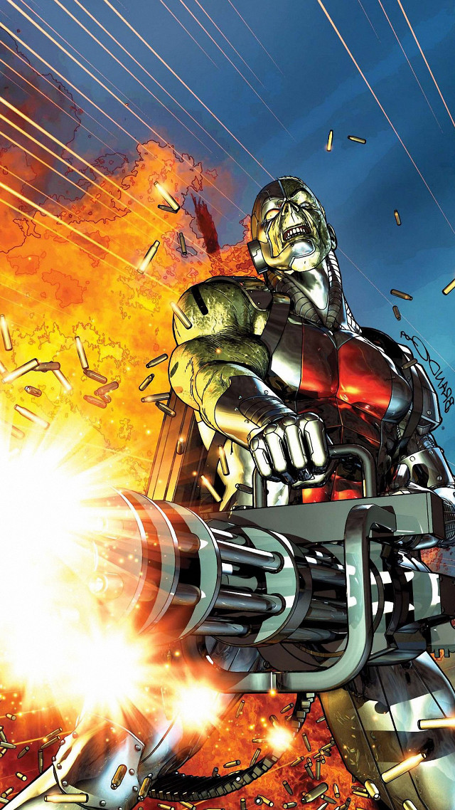 Man gun fire explosion scene free wallpaper for mobile - medium preview image