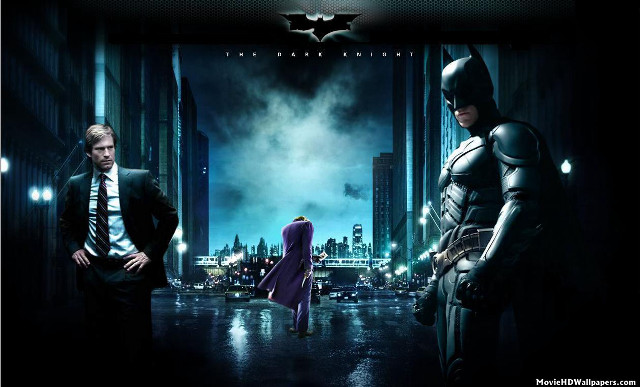 Batman movie poster rain purple free wallpaper for desktop - medium preview image