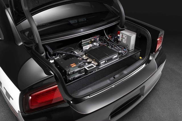 Car trunk open electronics inside free wallpaper for desktop - medium preview image