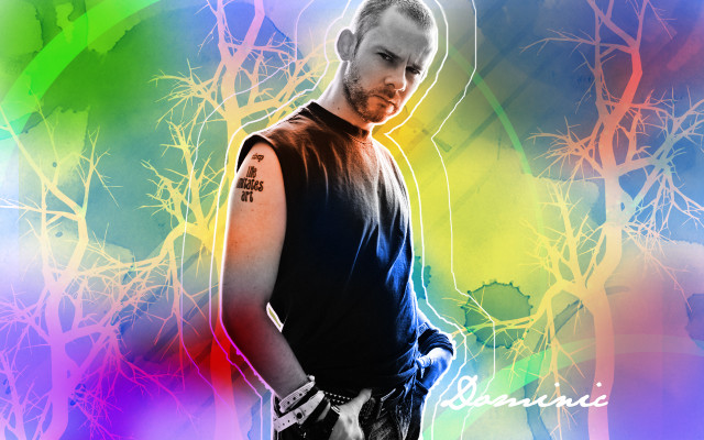 Man tattoo colorful background trees free wallpaper for desktop - medium preview image