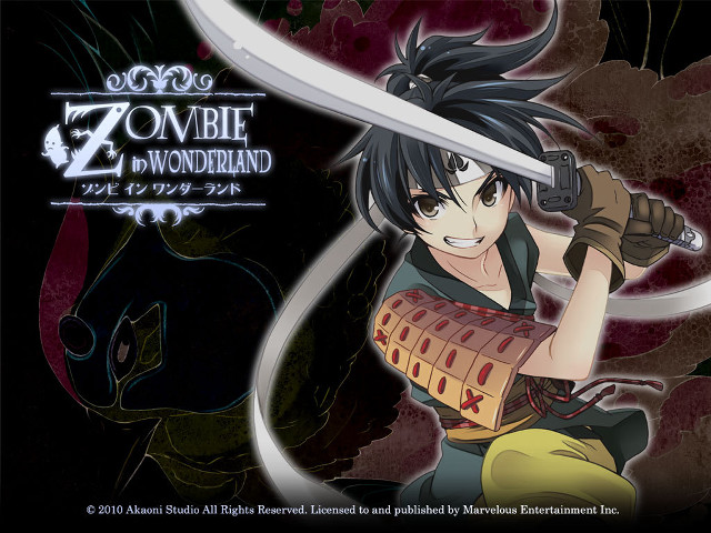 Anime character sword demon foreground free wallpaper for desktop - medium preview image