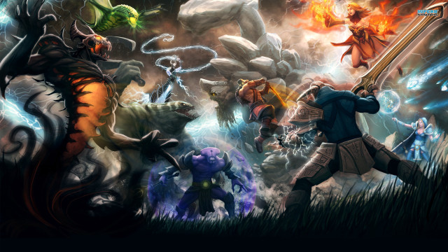 People field dragon sword adventure free wallpaper for desktop - medium preview image