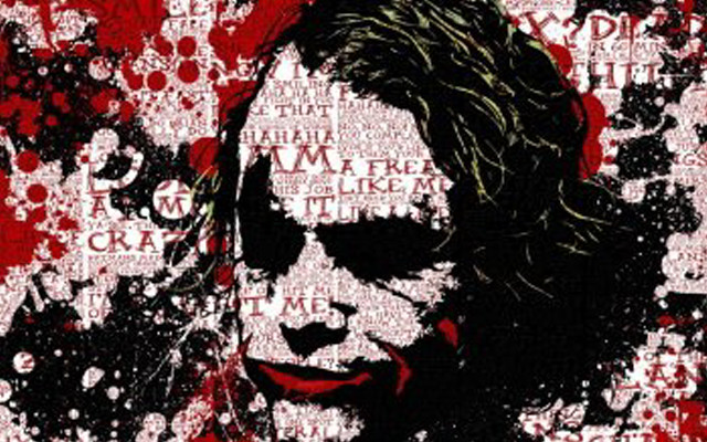 Bearded man red background artwork free wallpaper for desktop - medium preview image