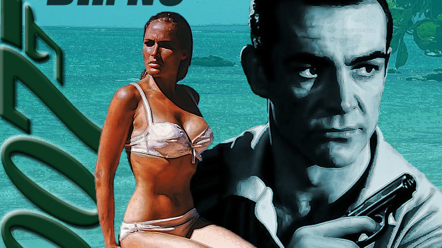 Man woman bikinis poster gun #2 free wallpaper for desktop - medium preview image