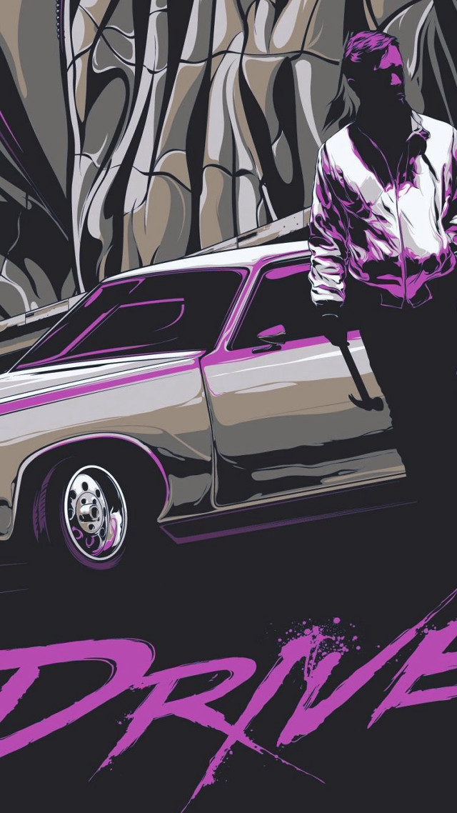 Man car rock purple black free wallpaper for mobile - medium preview image