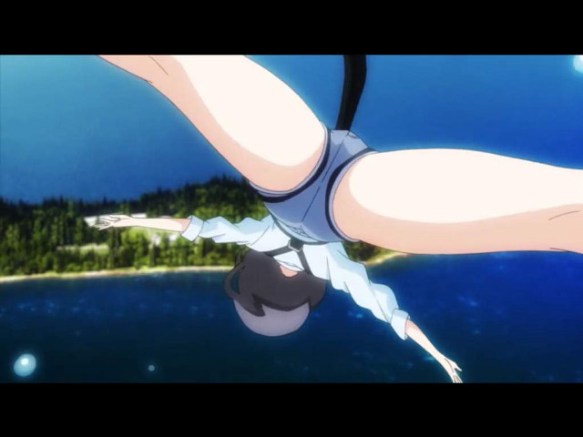 Cartoon skateboard fly water background free wallpaper for desktop - medium preview image