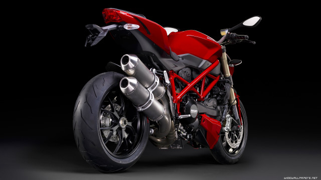 Red motorcycle dark room black #16 free wallpaper for desktop - medium preview image