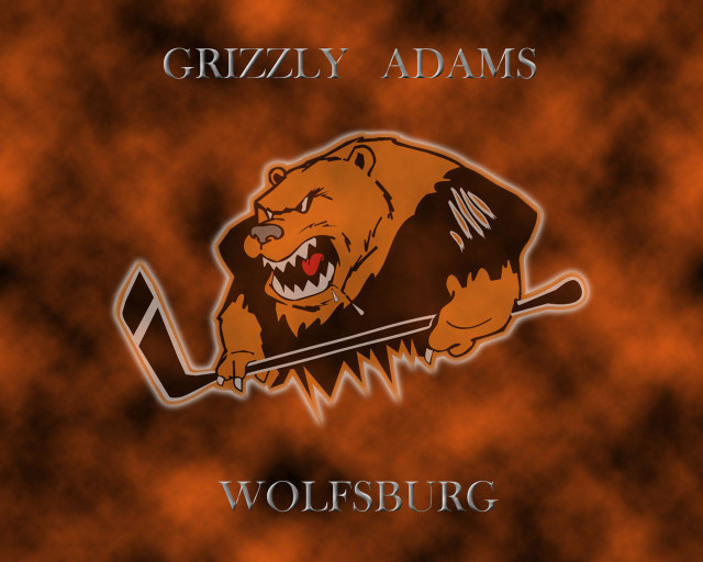 Grizzly adams logo bear hockey free wallpaper for desktop - medium preview image