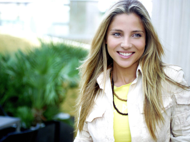 Woman long hair yellow shirt #11 free wallpaper for desktop - medium preview image