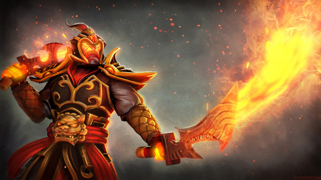 Man armor fireball flame arm free wallpaper for desktop - medium preview image