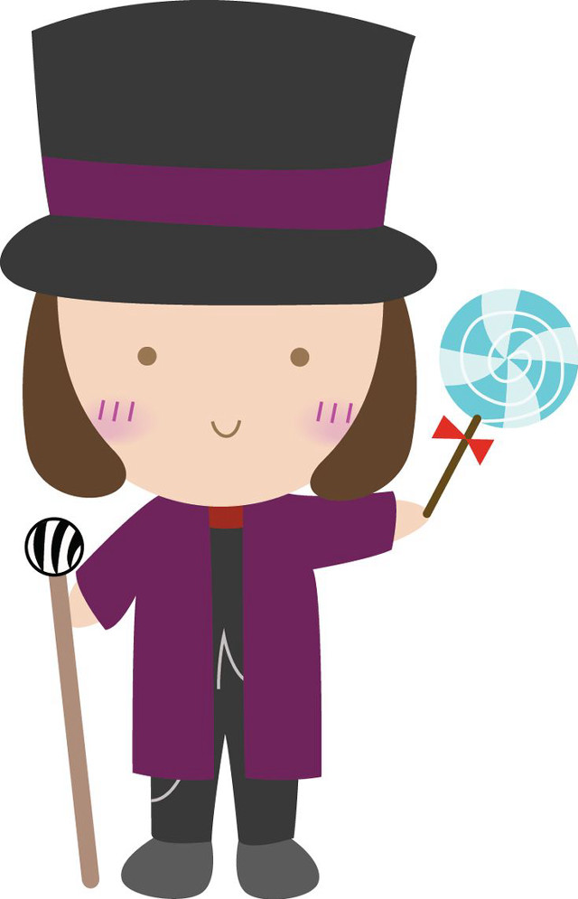 Woman top hat lollipop fan free wallpaper for mobile - medium preview image