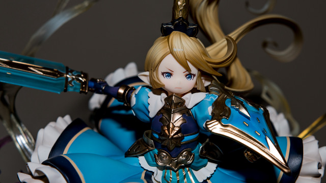 Doll sword blue outfit table free wallpaper for desktop - medium preview image