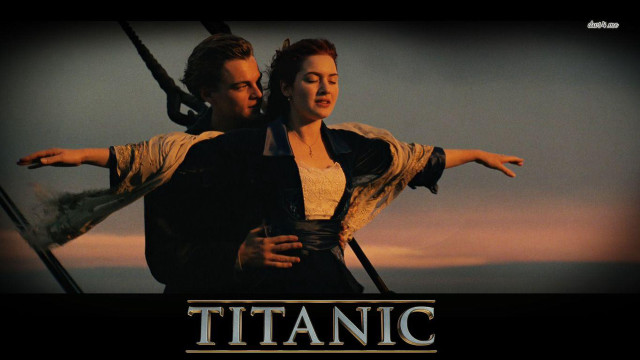 Man woman boat titanic ship free wallpaper for desktop - medium preview image