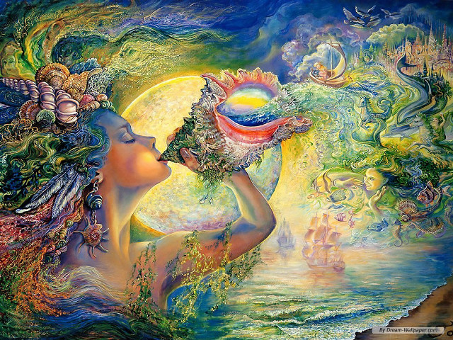 Woman holding bowl food looking free wallpaper for desktop - medium preview image