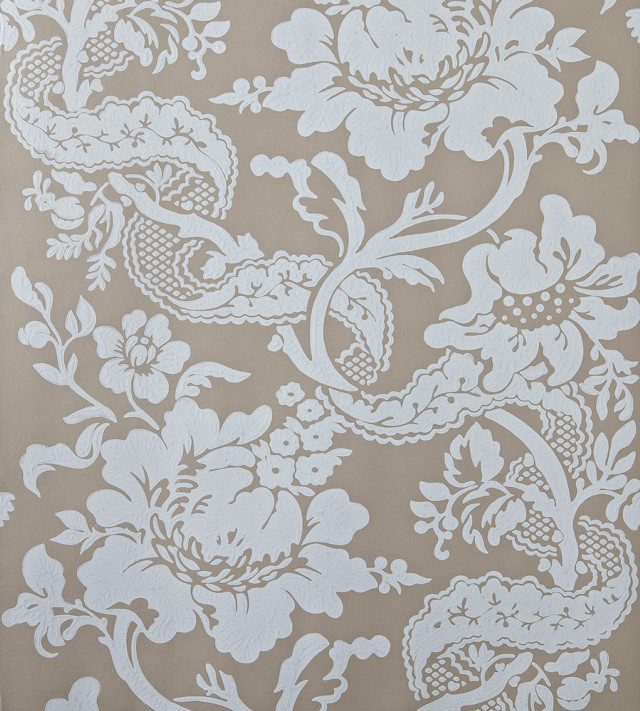 Flower pattern wall clock decoration free wallpaper for tablet - medium preview image