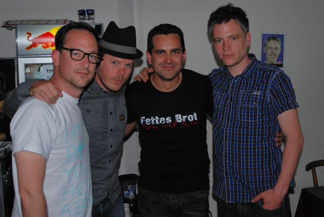 Men group room refrigerator table free wallpaper for desktop - medium preview image