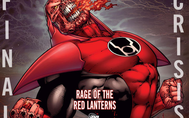 Red lantern demon face lightning free wallpaper for desktop - medium preview image