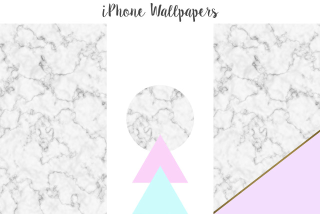 Marble wallpaper pink triangle blue free wallpaper for desktop - medium preview image