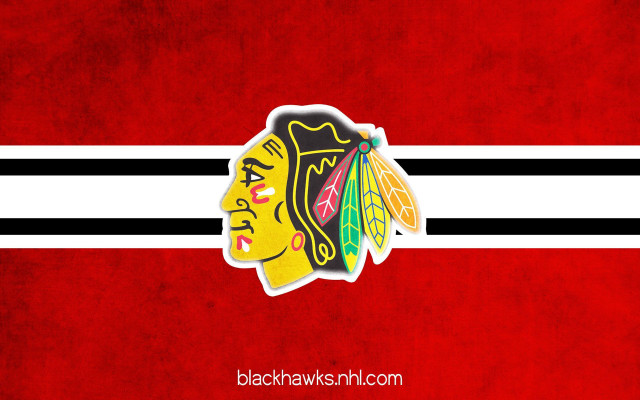 Chicago black hawks logo red #10 free wallpaper for desktop - medium preview image