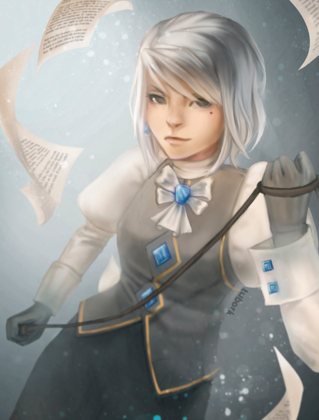 Woman bow book hand book free wallpaper for mobile - medium preview image