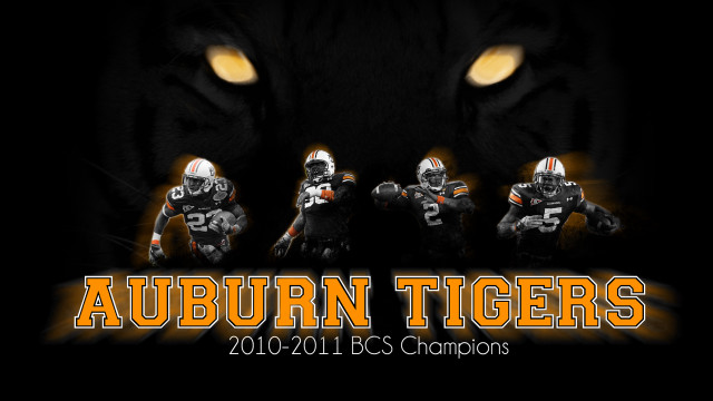 Auburn tigers football players champs free wallpaper for desktop - medium preview image