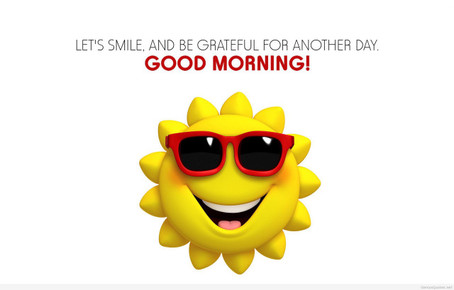 Yellow sun smile sunglasses morning free wallpaper for desktop - medium preview image