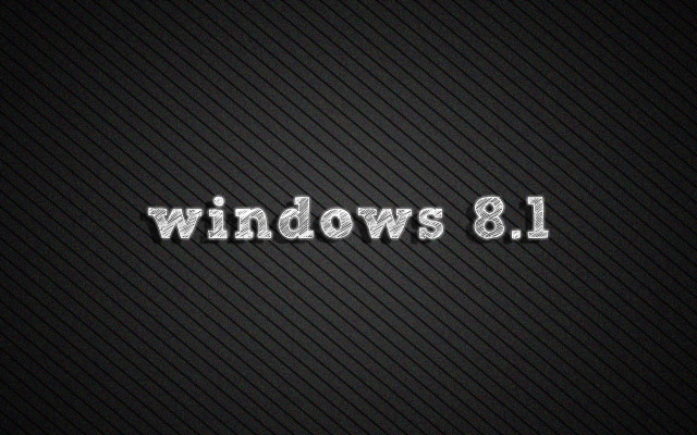 Windows 8 1 black white free wallpaper for desktop - medium preview image