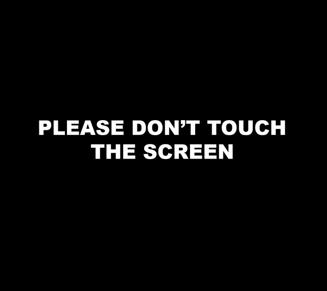 Black background white text image #3 free wallpaper for tablet - medium preview image