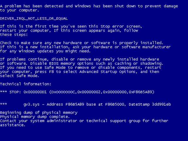 Blue screen message read free wallpaper for desktop - medium preview image