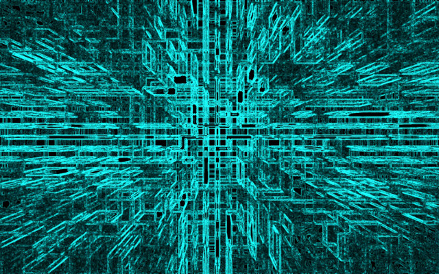 Blue background pattern lines squares free wallpaper for desktop - medium preview image