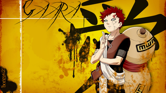 Man red hair backpack yellow free wallpaper for desktop - medium preview image