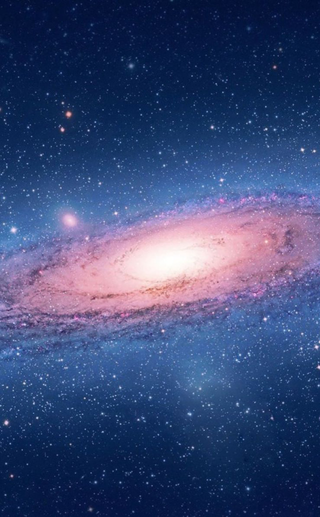 Galaxy starry sky space art free wallpaper for mobile - medium preview image