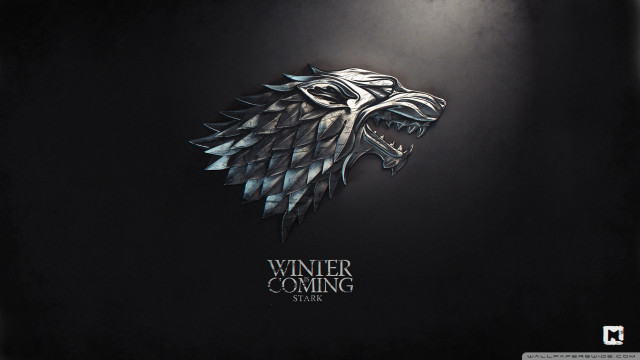 Stark game of thrones poster free wallpaper for desktop - medium preview image