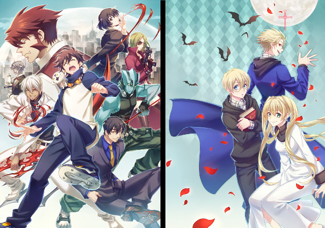 Anime couple bats blood full free wallpaper for desktop - medium preview image