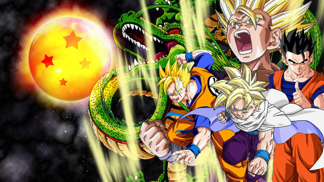 Dragon ball characters dragon ball free wallpaper for desktop - medium preview image
