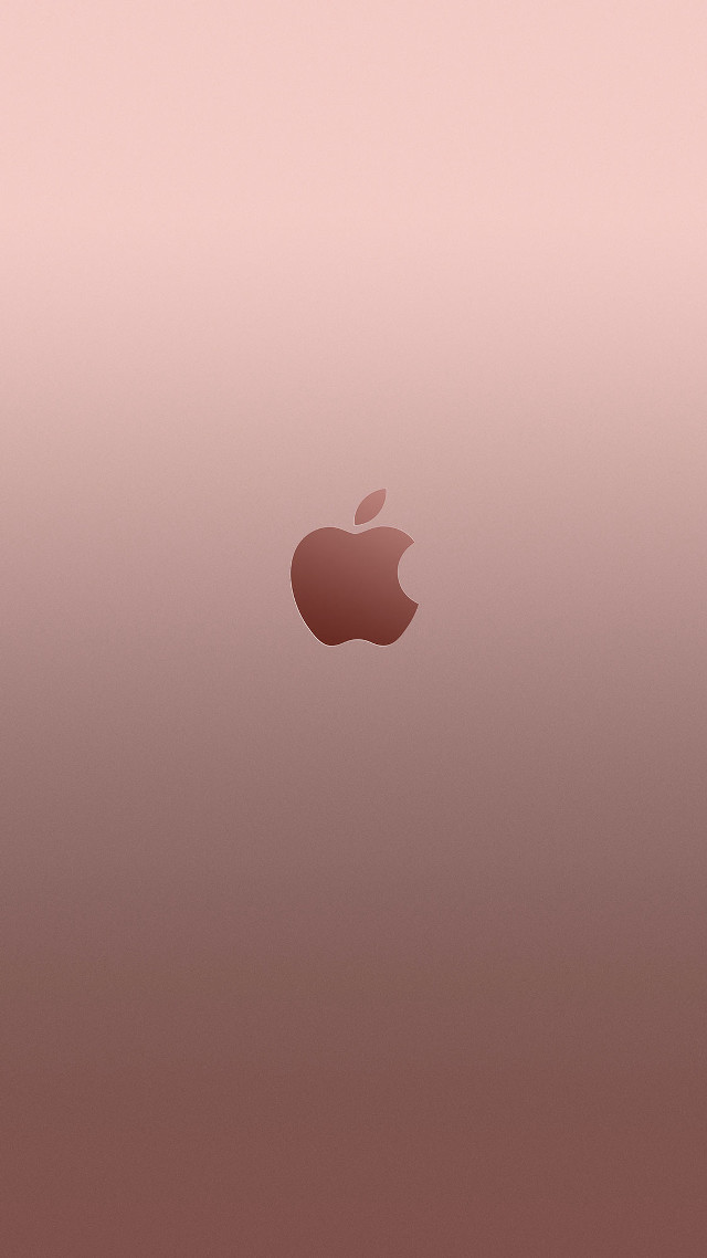 Pink apple logo background red free wallpaper for mobile - medium preview image