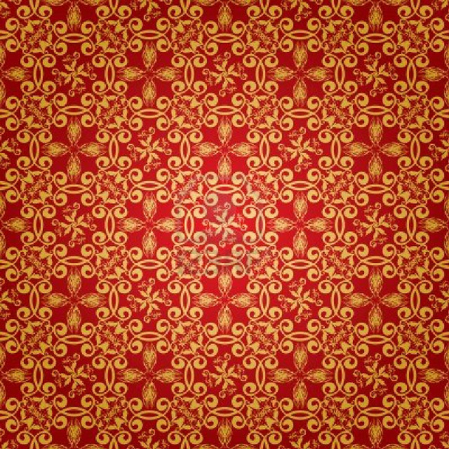 Red yellow background circular design free wallpaper for tablet - medium preview image