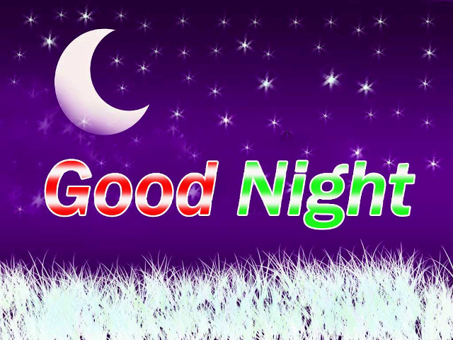 Purple background crescent stars good free wallpaper for desktop - medium preview image