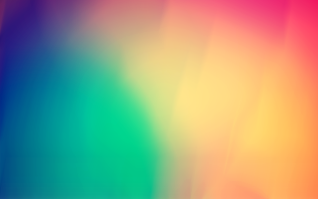 Blurry rainbow background white border free wallpaper for desktop - medium preview image