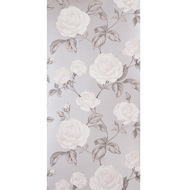 White rose wallpaper grey leaves free wallpaper for tablet - medium preview image