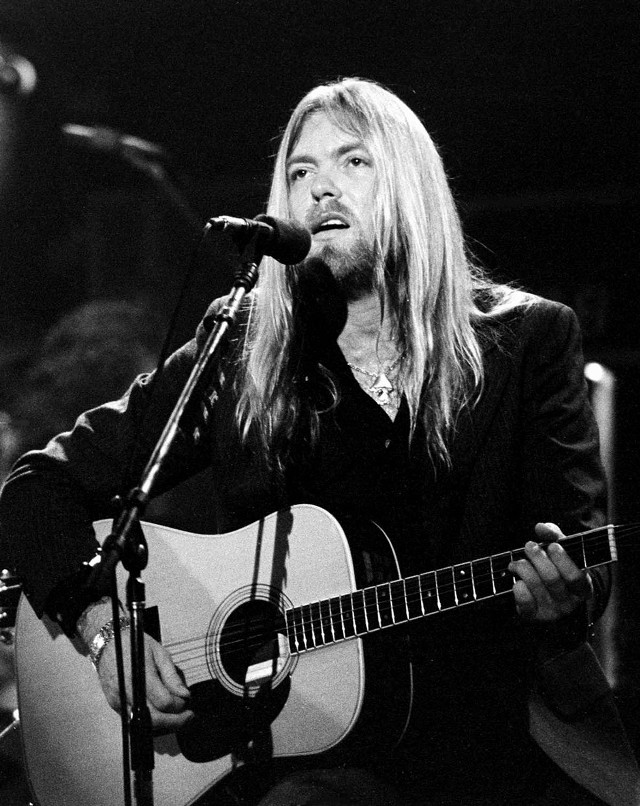 Man long hair playing guitar #2 free wallpaper for mobile - medium preview image