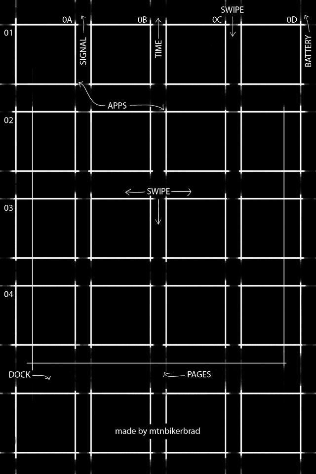 Black white grid lines height free wallpaper for mobile - medium preview image