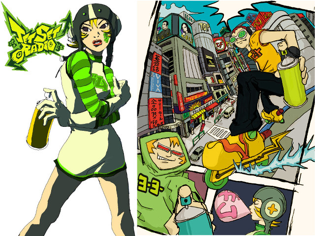 Woman man cartoon green white free wallpaper for desktop - medium preview image