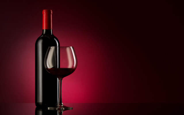 Wine bottle glass table red #2 free wallpaper for desktop - medium preview image