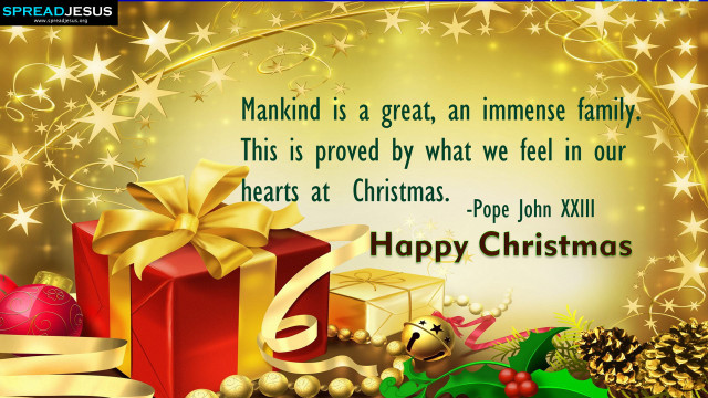 Christmas card present message friend free wallpaper for desktop - medium preview image