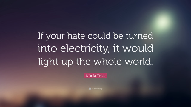 Nikola tesla electricity world quote free wallpaper for desktop - medium preview image