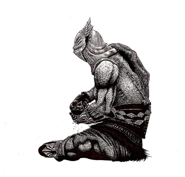 Man armor kneeling knife bird free wallpaper for tablet - medium preview image