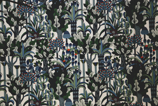 Flower leaf pattern black background free wallpaper for desktop - medium preview image