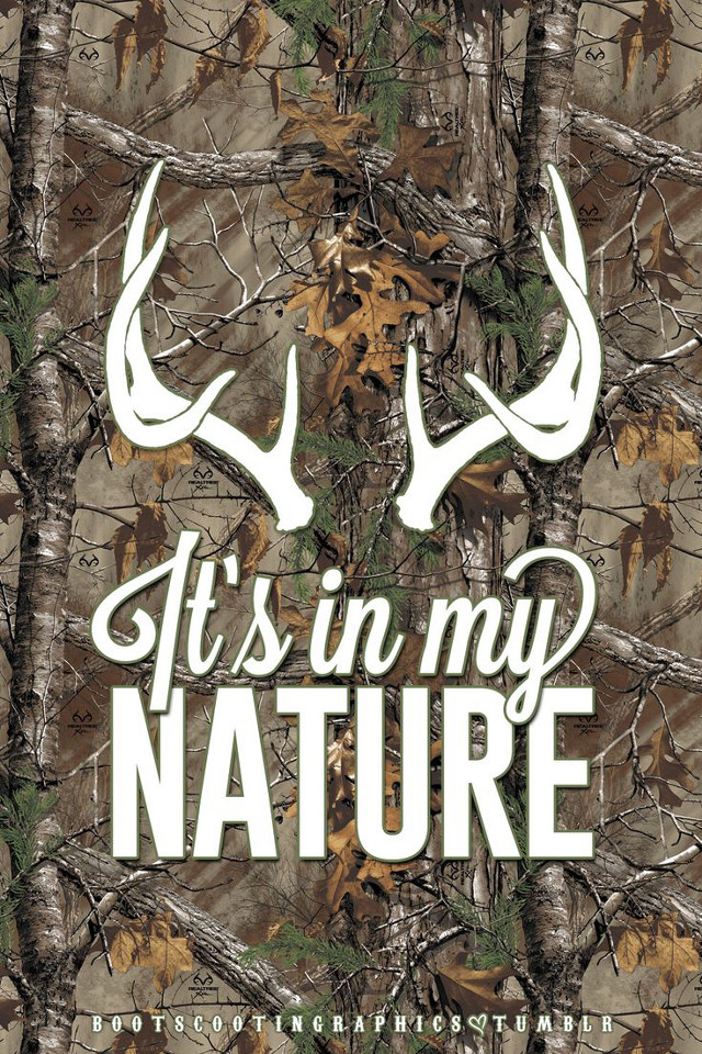 Camo deer head nature side free wallpaper for mobile - medium preview image